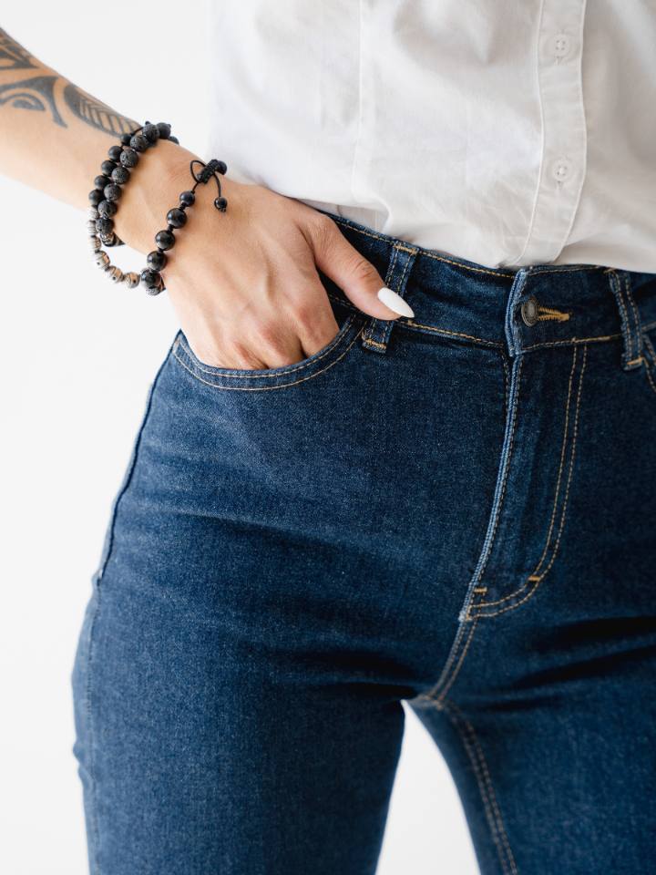 Top Crop Rib Detalle